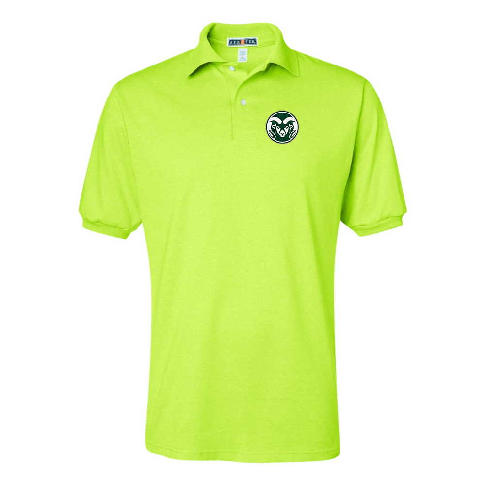 Men's Colorado State Rams JERZEES SpotShield polo