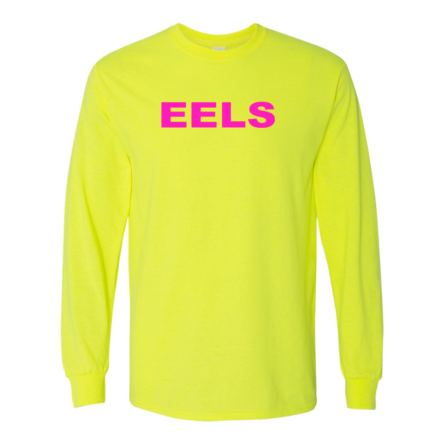 Men's Eels Gildan Heavy Cotton Long Sleeve T-Shirt