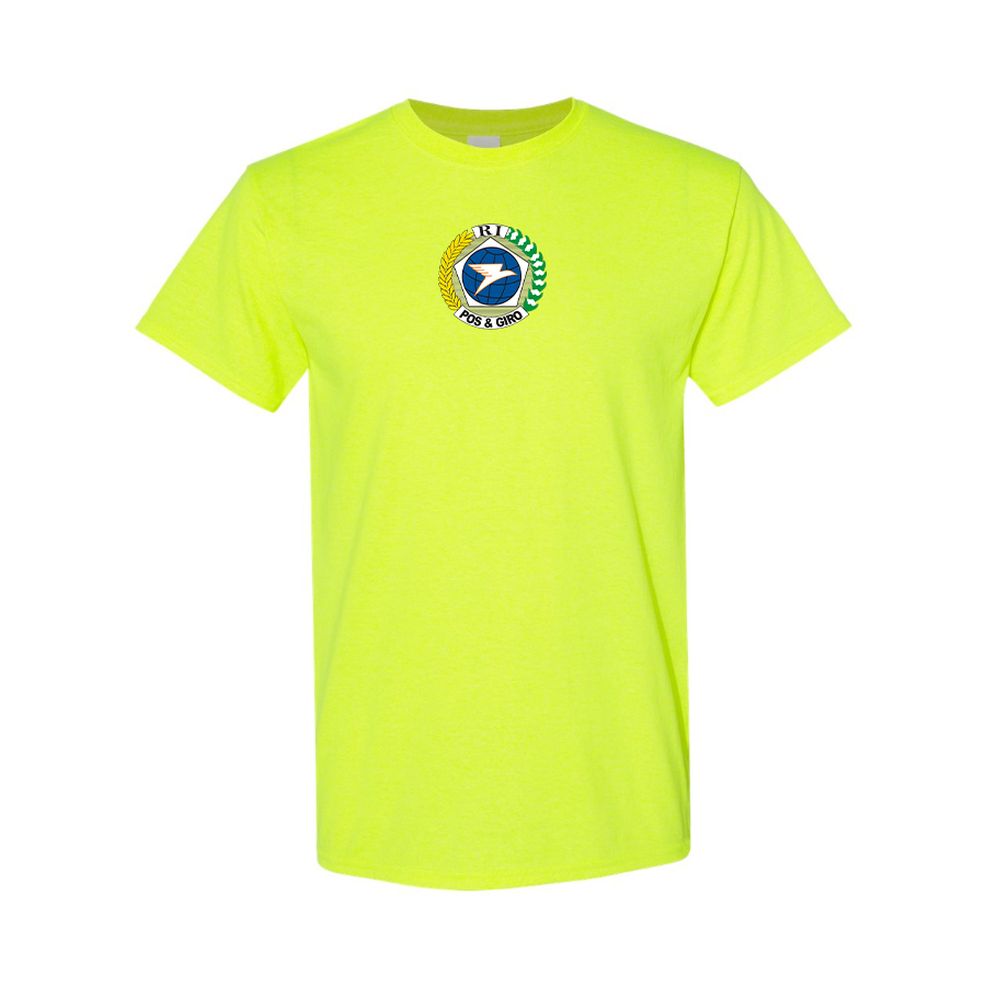 Men's Pos & Giro Logo Cotton T-Shirt
