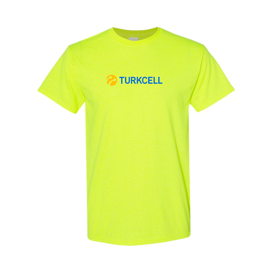 Men's TurkCell Logo Cotton T-Shirt