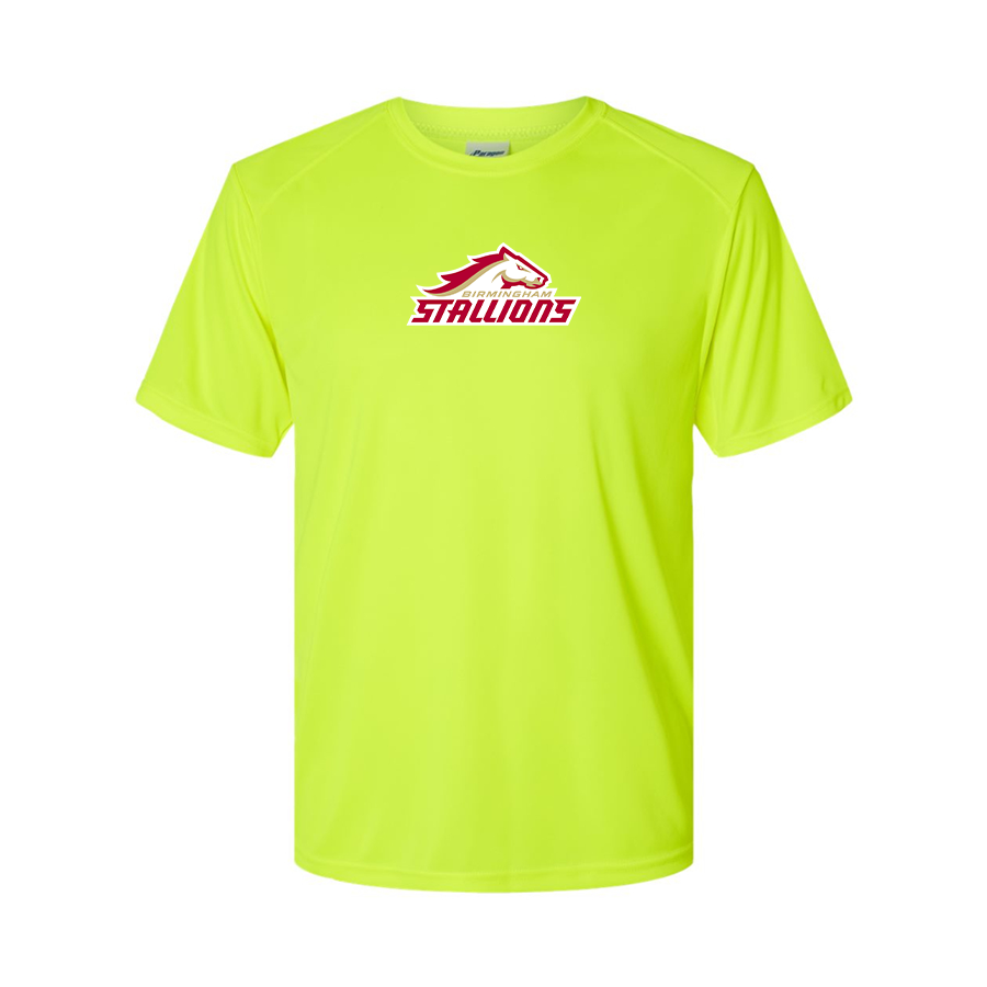Men's Birmingham Stallions Logo Performance T-Shirt