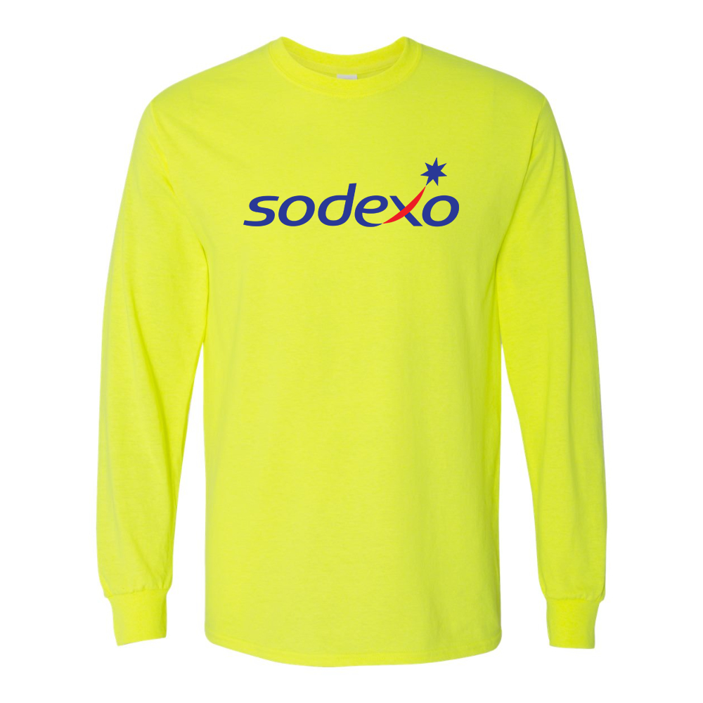Men's Sodexo Gildan Heavy Cotton Long Sleeve T-Shirt
