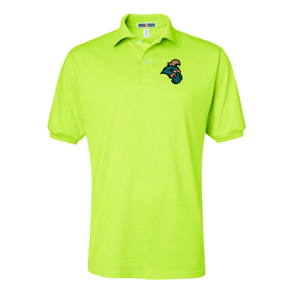 Men's Coastal Carolina Chanticleers JERZEES SpotShield polo