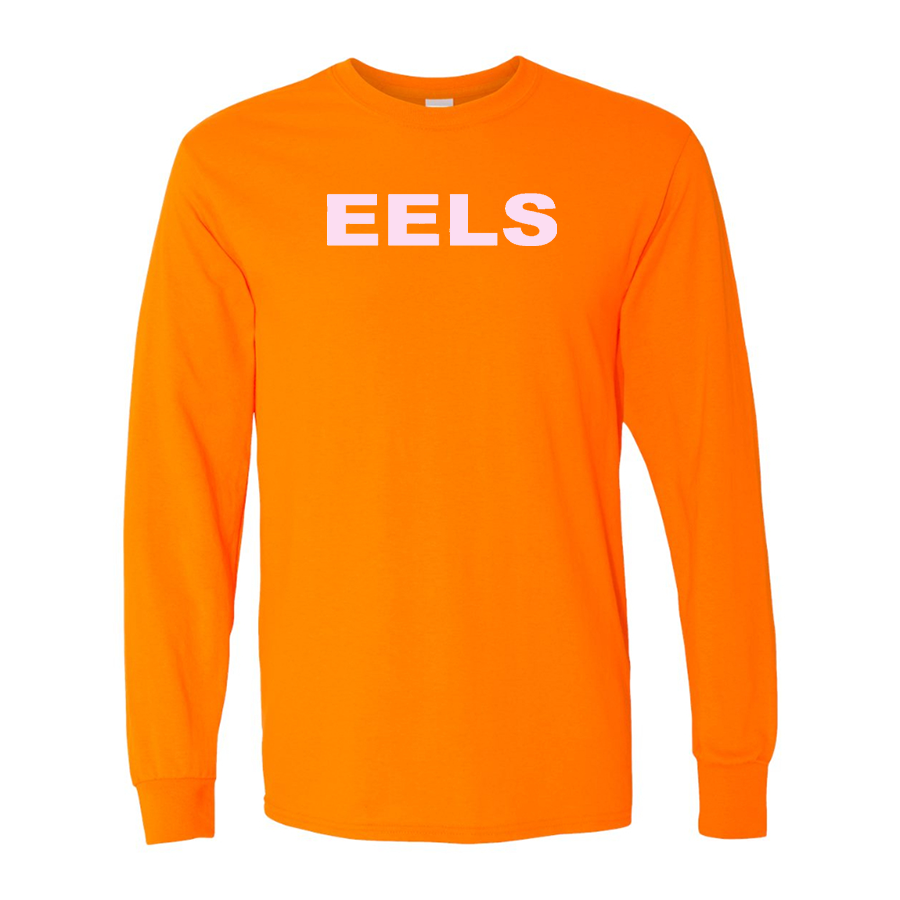 Men's Eels Gildan Heavy Cotton Long Sleeve T-Shirt