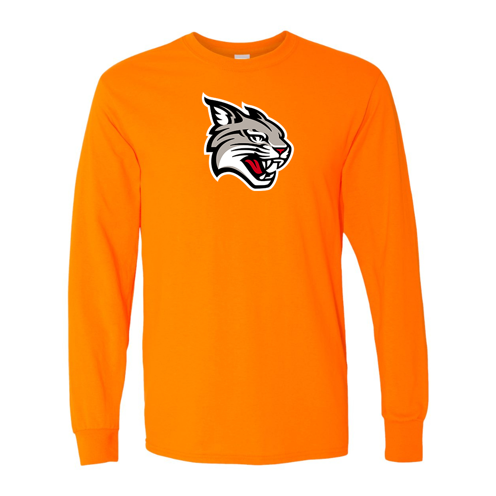 Men's Davidson Wildcats Gildan Heavy Cotton Long Sleeve T-Shirt