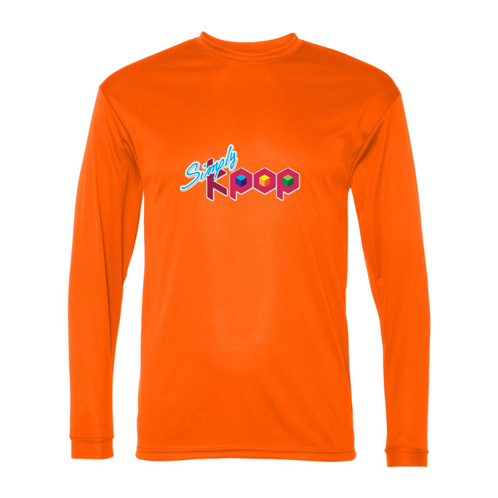 Men's Simply Kpop Performance Long Sleeve T-Shirt