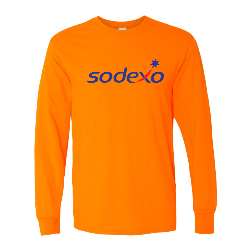 Men's Sodexo Gildan Heavy Cotton Long Sleeve T-Shirt