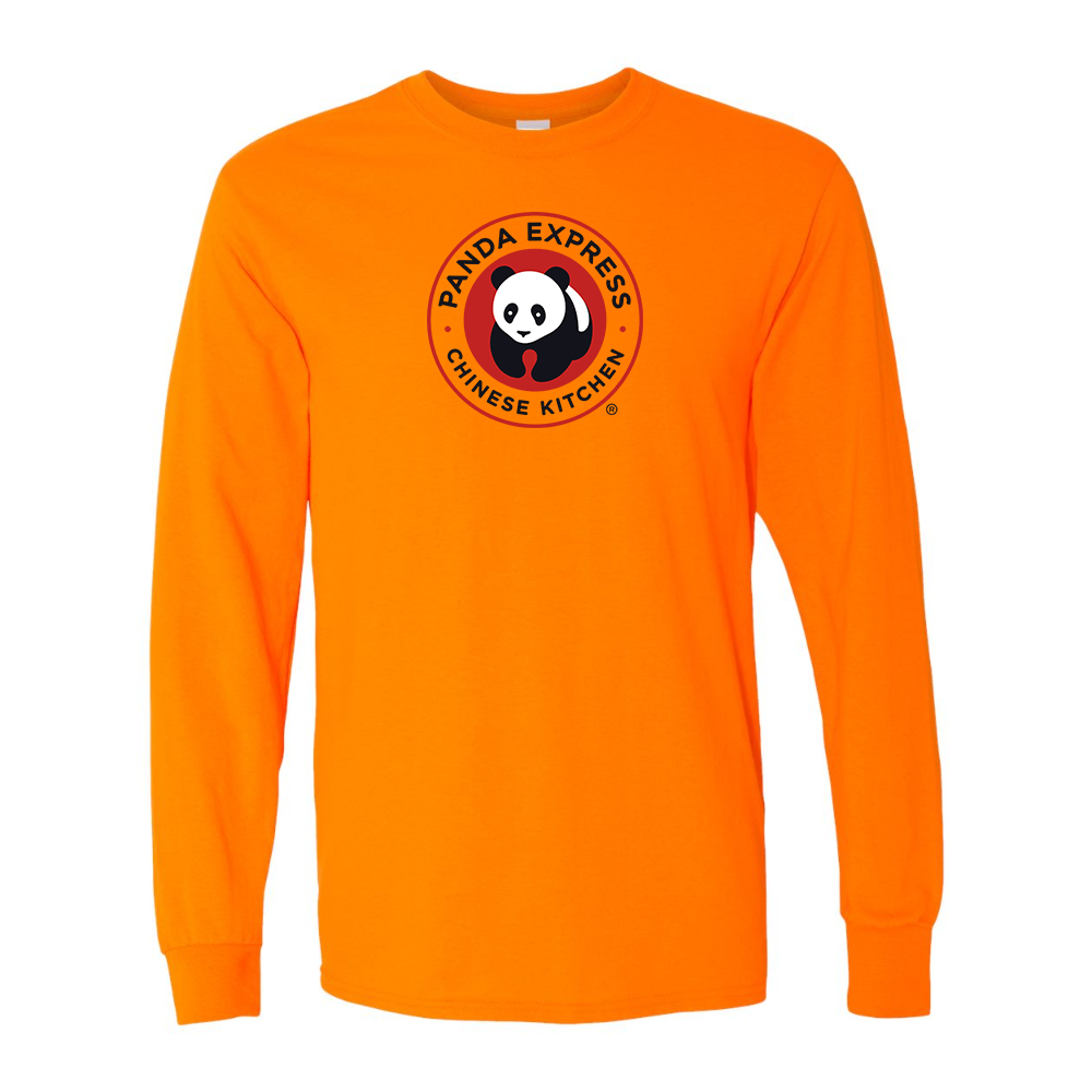 Men's Panda Express Gildan Heavy Cotton Long Sleeve T-Shirt