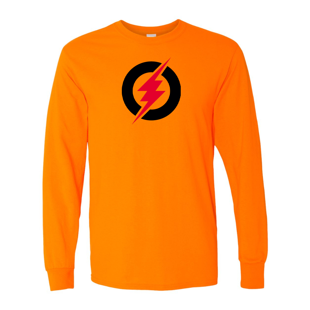 Men's Rayovac Lightning Gildan Heavy Cotton Long Sleeve T-Shirt
