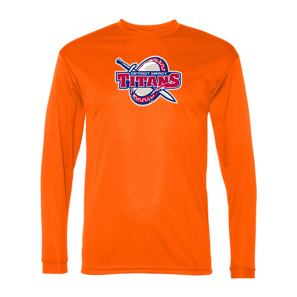 Men's Detroit Titans Performance Long Sleeve T-Shirt