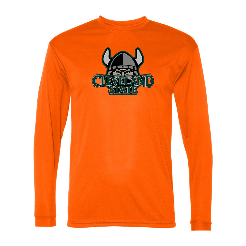 Men's Cleveland State Vikings Performance Long Sleeve T-Shirt