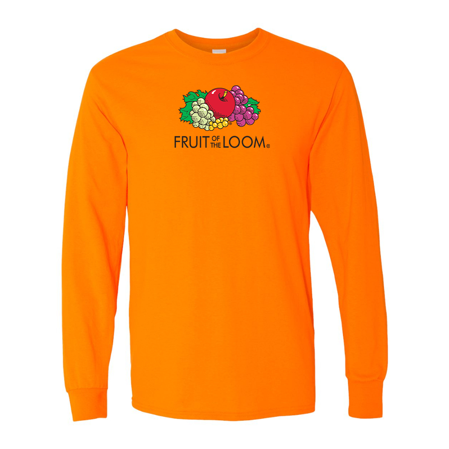 Men's Fruit Of the Loom Gildan Heavy Cotton Long Sleeve T-Shirt