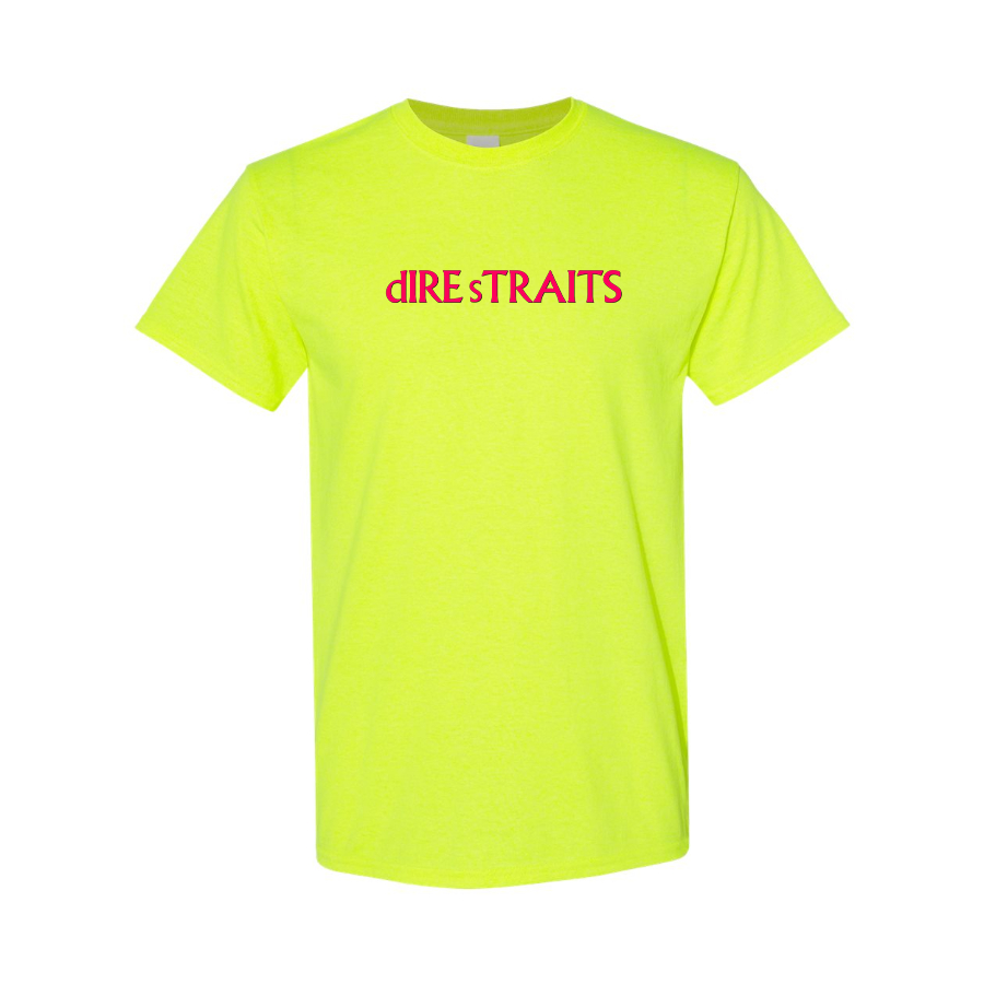 Men's Dire Straits Logo Cotton T-Shirt