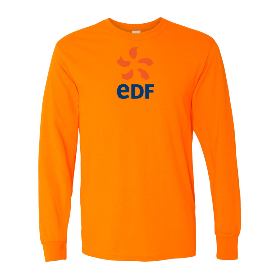 Men's Edf Gildan Heavy Cotton Long Sleeve T-Shirt
