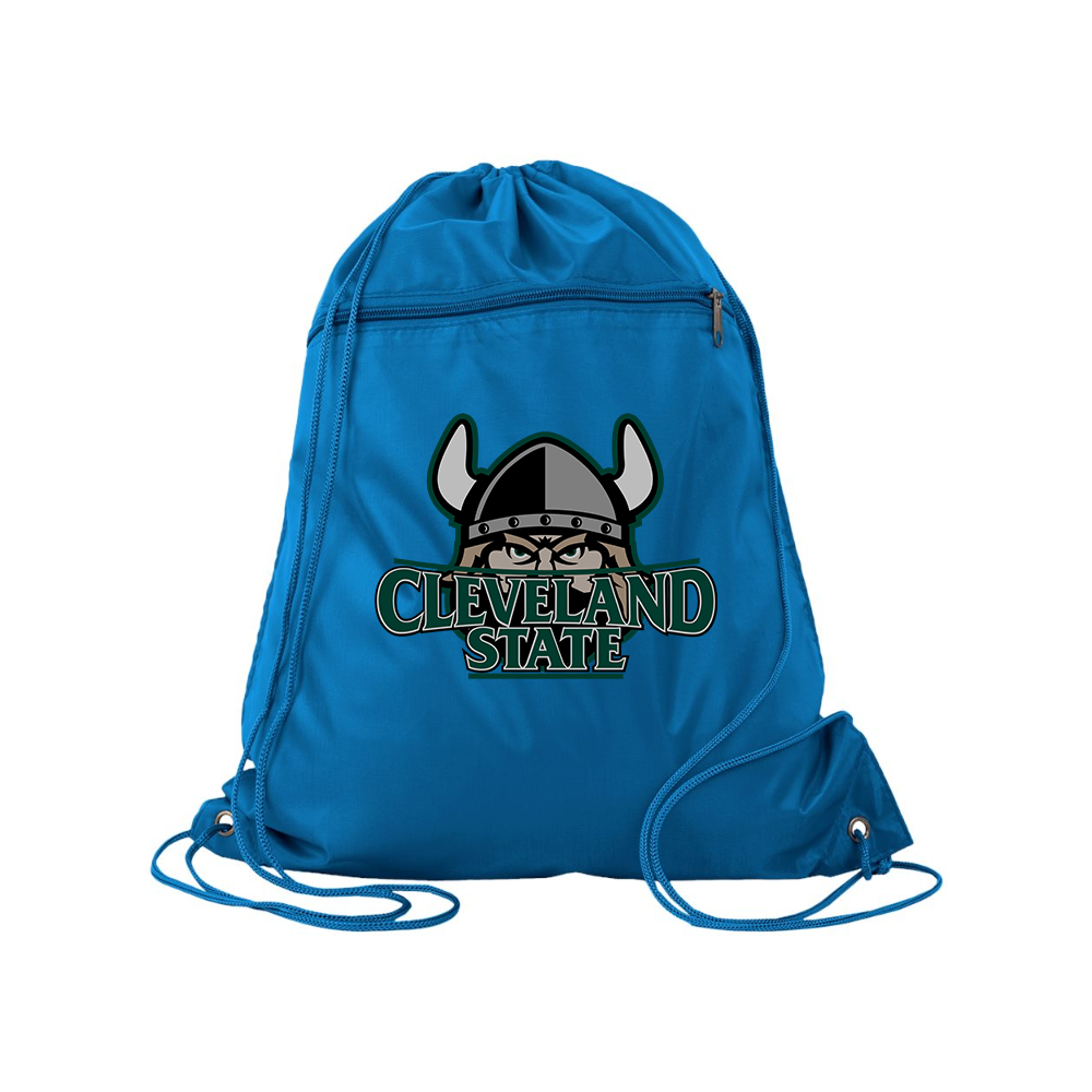 Cleveland State Vikings Q-Tees - Polyester Cinchpack