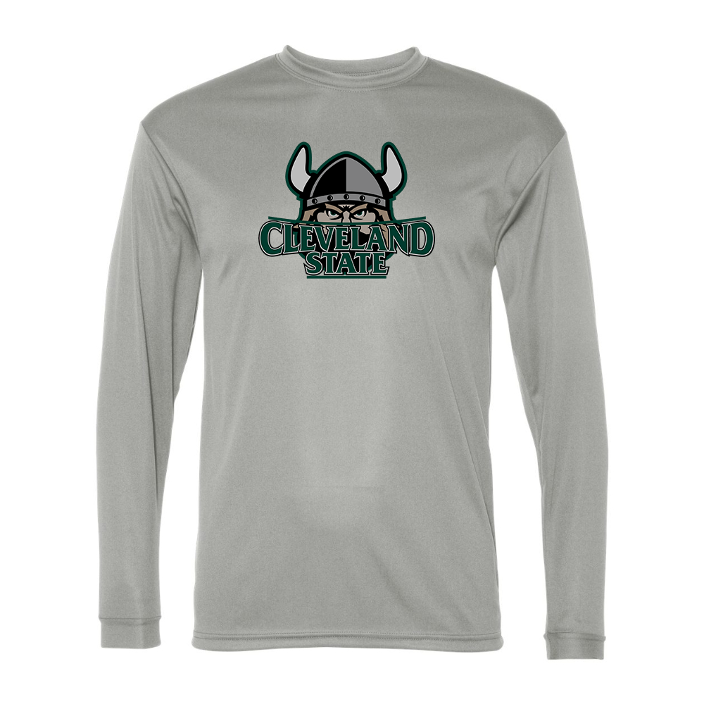 Men's Cleveland State Vikings Performance Long Sleeve T-Shirt