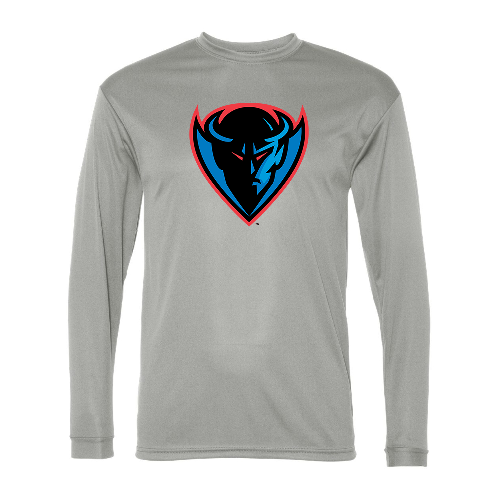Men's DePaul Blue Demons Performance Long Sleeve T-Shirt