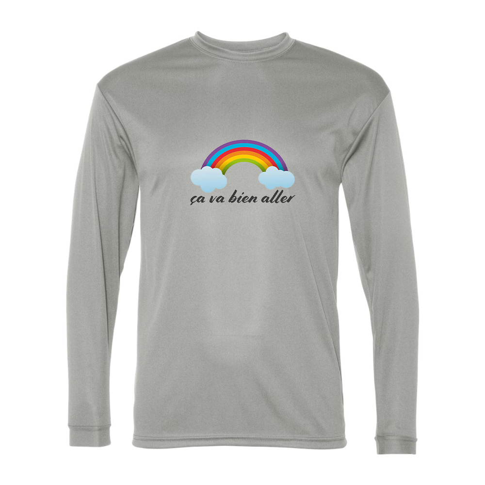 Men's Ça va bien aller Performance Long Sleeve T-Shirt