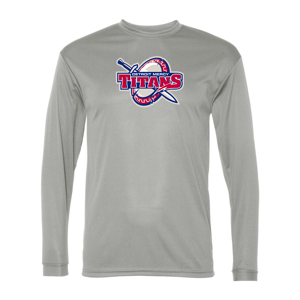 Men's Detroit Titans Performance Long Sleeve T-Shirt