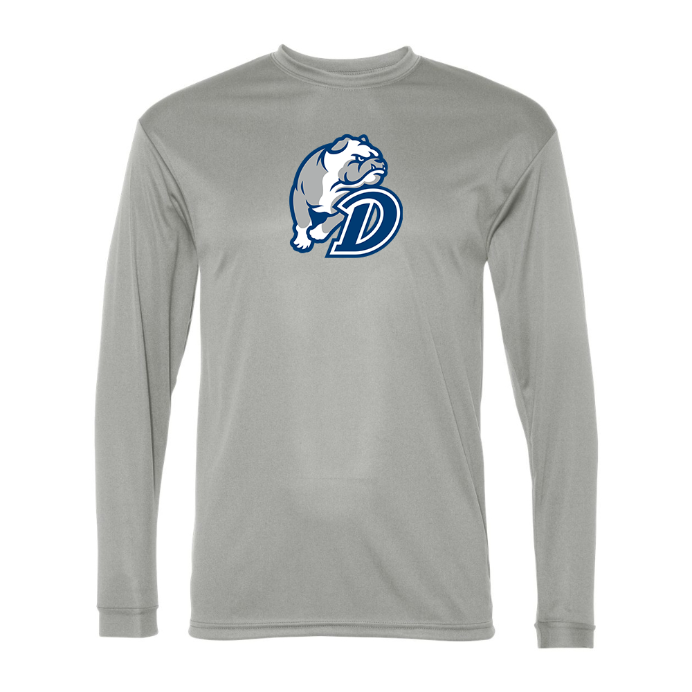 Men's Drake Bulldogs Performance Long Sleeve T-Shirt