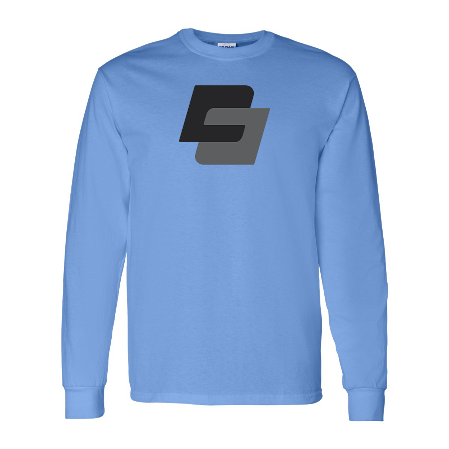 Men's DSD Logo Cotton Long Sleeve T-Shirt