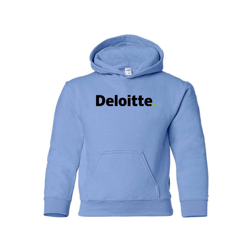 Youth Deloitte Logo Pullover Hoodie