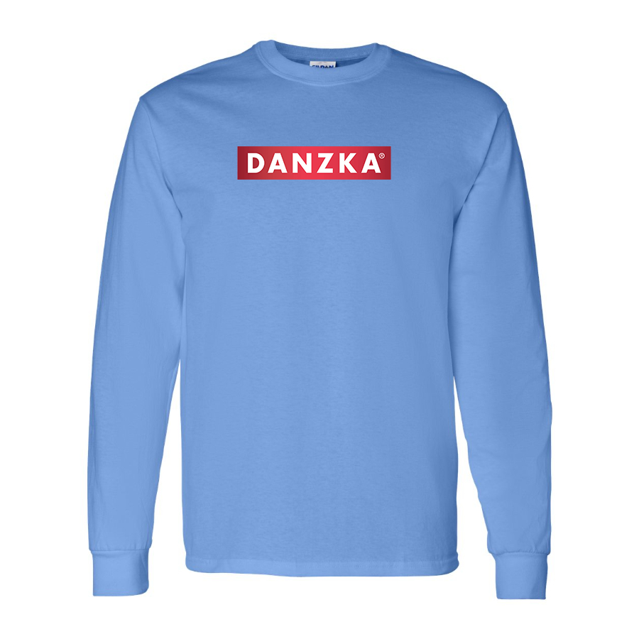Men's Danzka Logo Cotton Long Sleeve T-Shirt