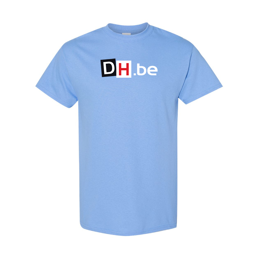 Men's DH Derniere Heure Logo Cotton T-Shirt