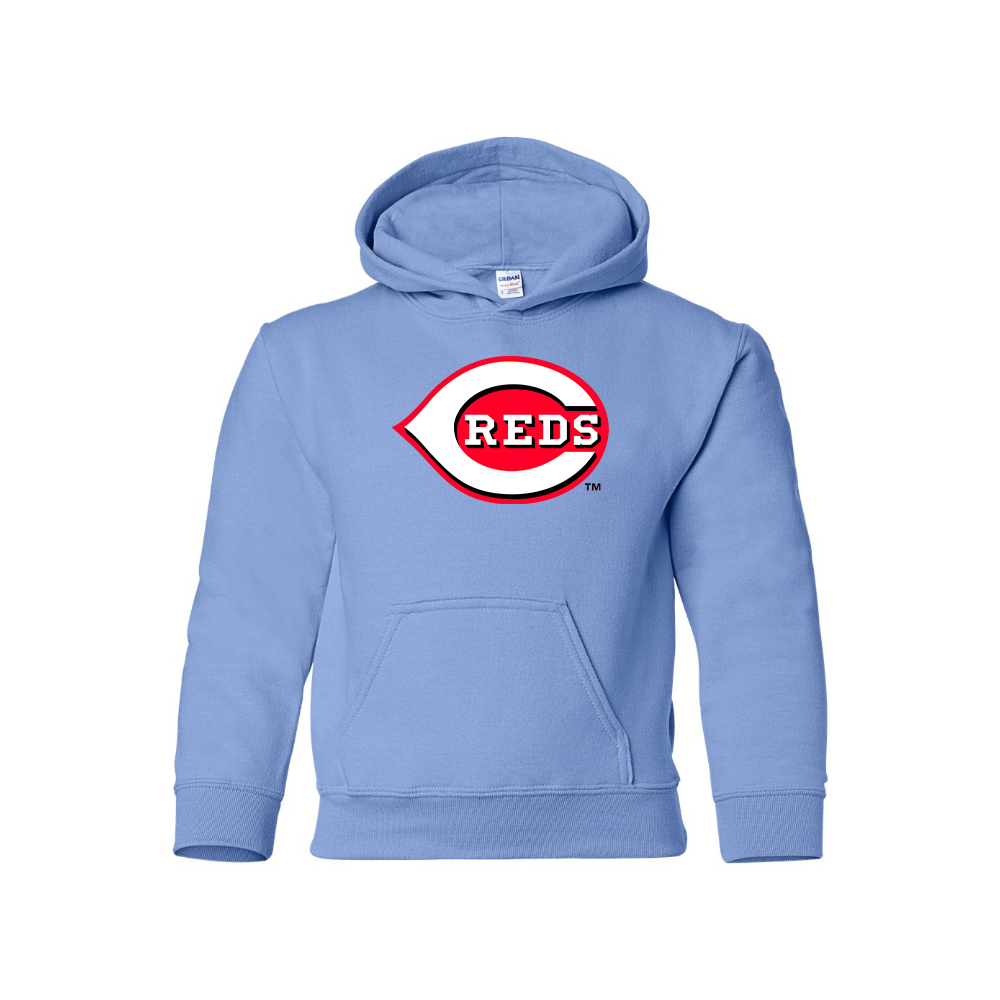 Youth Cincinnati Reds Pullover Hoodie