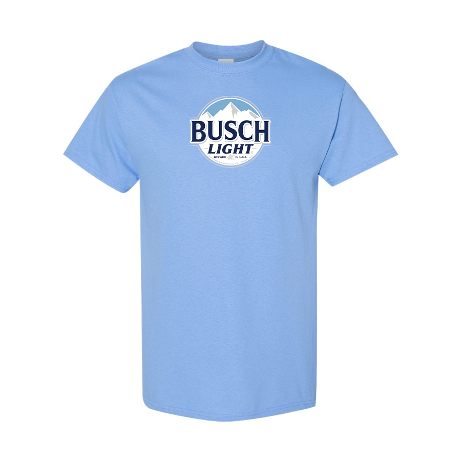 Men's Busch Light Logo Cotton T-Shirt