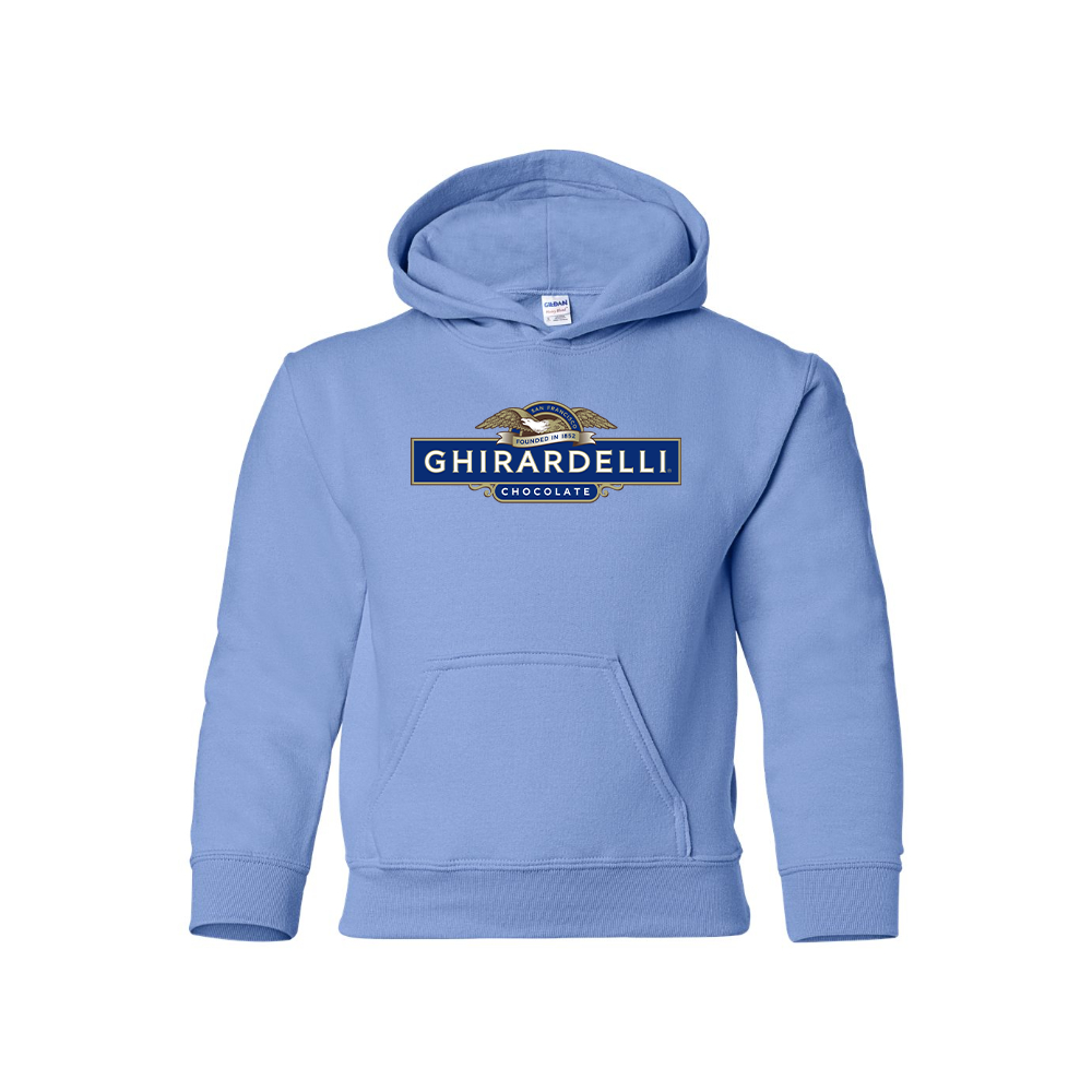 Youth Ghirardell Logo Pullover Hoodie