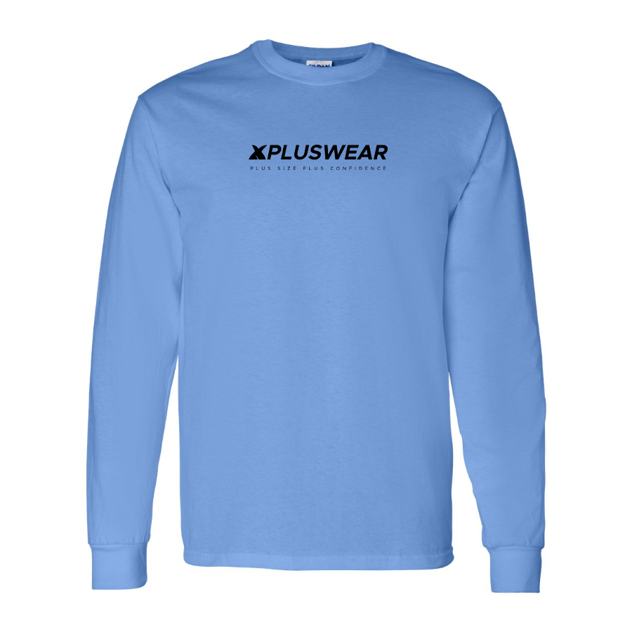 Men's Xpluswear Logo Cotton Long Sleeve T-Shirt