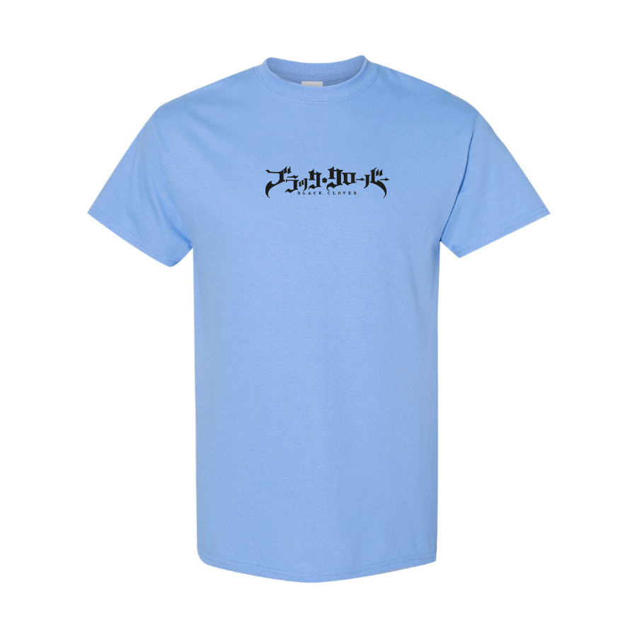 Men's Black Clover Logo Cotton T-Shirt