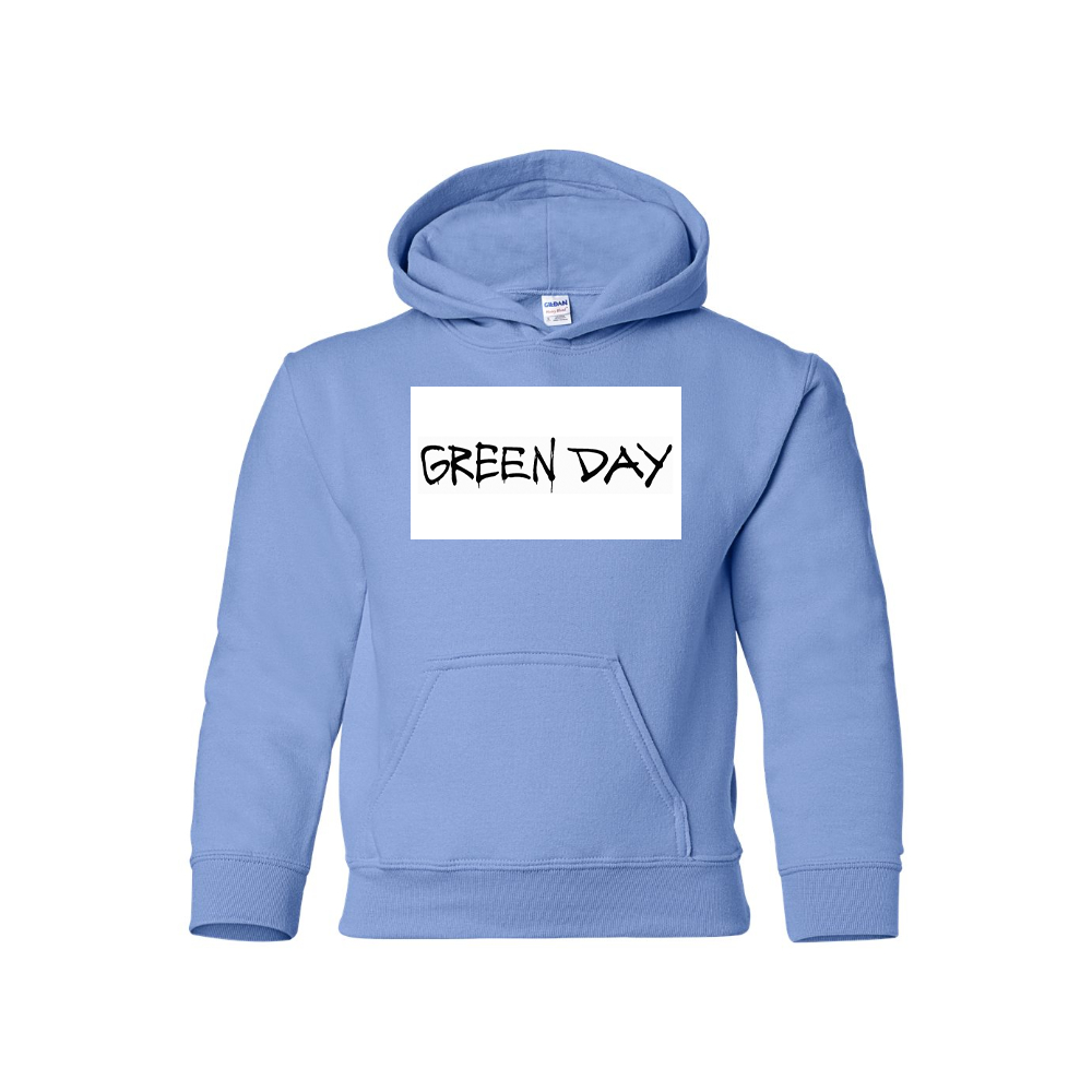 Youth Green Day Logo Pullover Hoodie