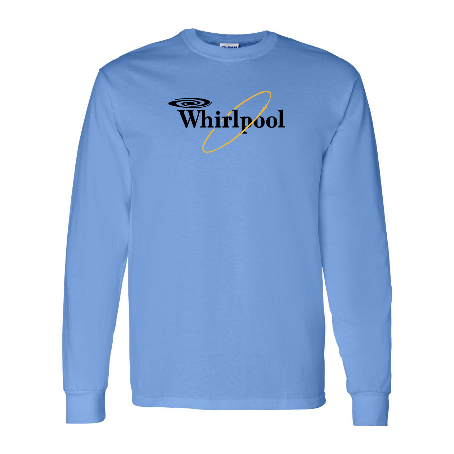 Men's Whirlpool Logo Cotton Long Sleeve T-Shirt