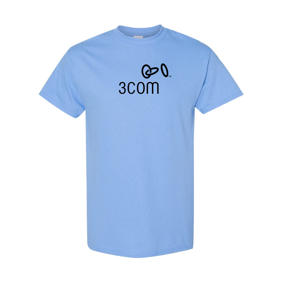 Men's 3Com Logo Cotton T-Shirt