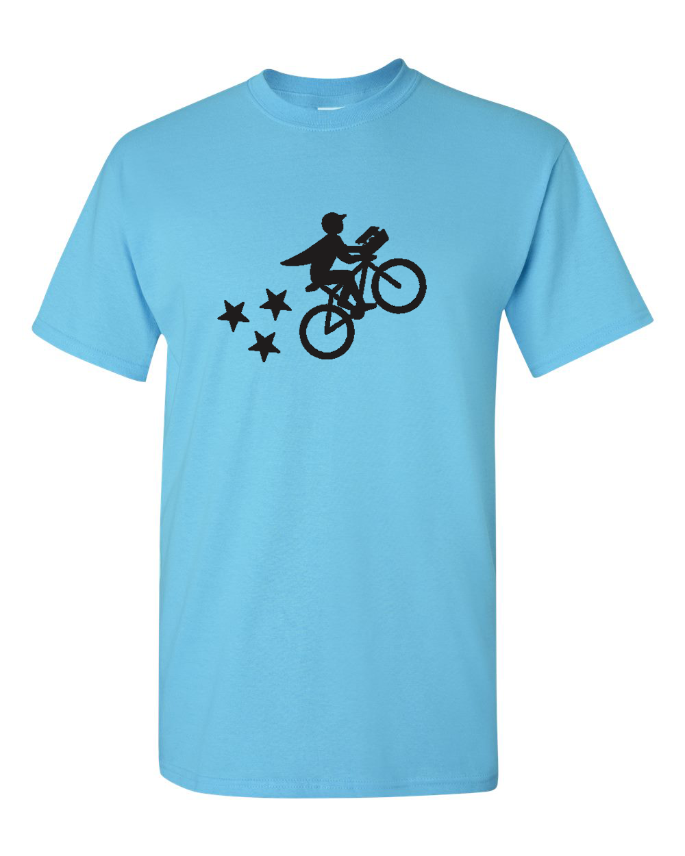 Men's Postmates Bike Gildan Heavy Cotton T-Shirt