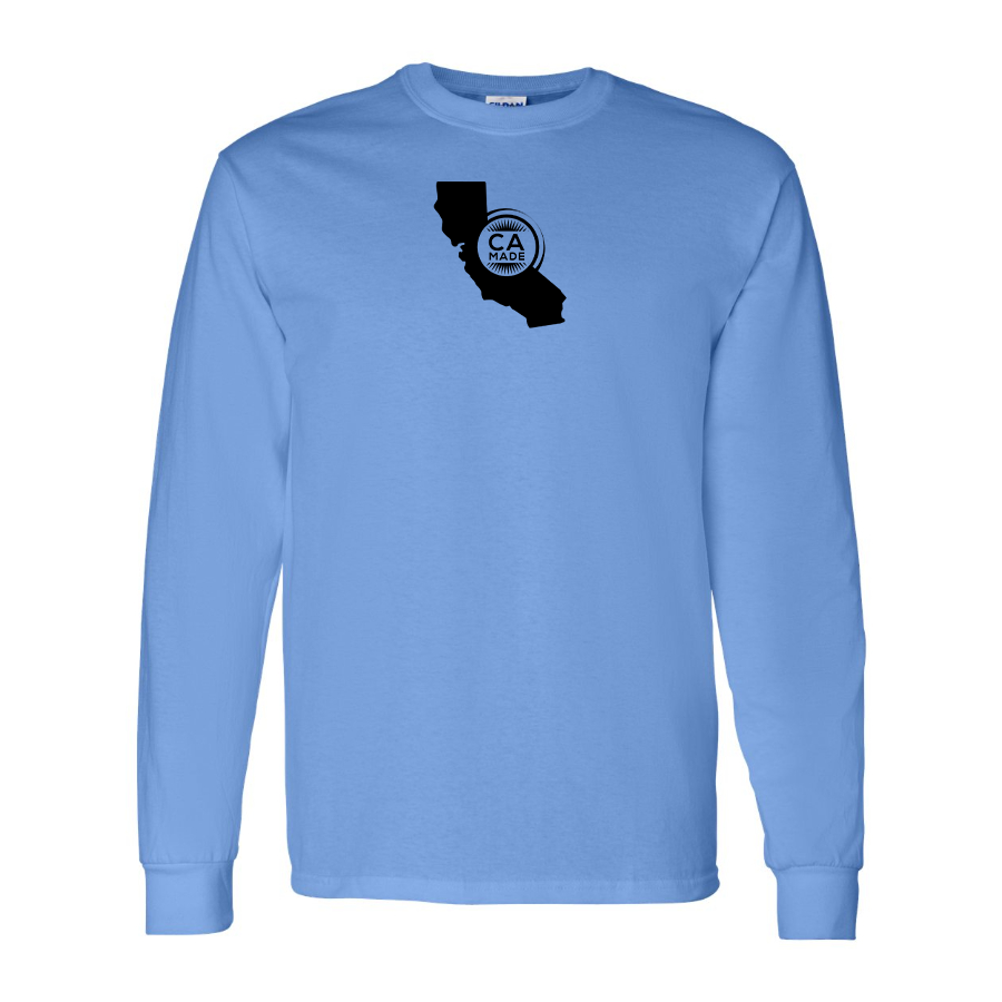 Men's California Made Logo Cotton Long Sleeve T-Shirt