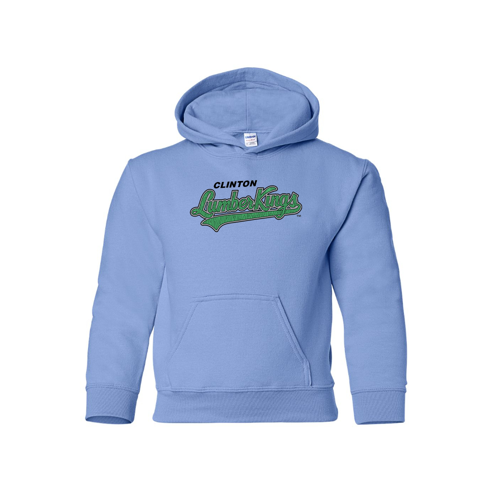Youth Clinton LumberKings Logo Pullover Hoodie