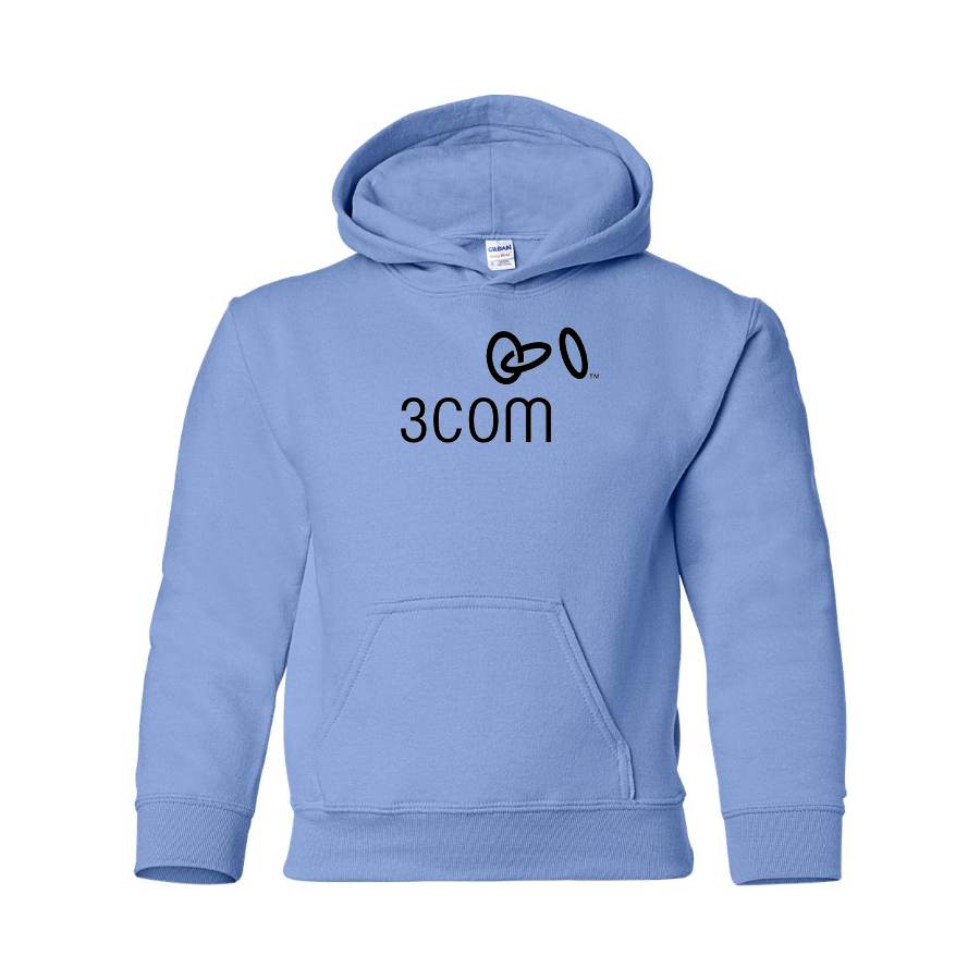 Youth 3Com Logo Pullover Hoodie