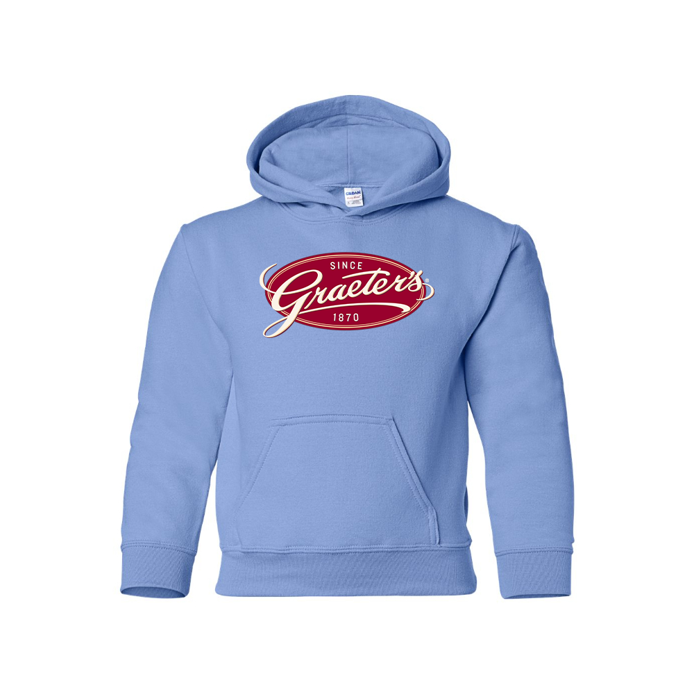 Youth Graeters Logo Pullover Hoodie