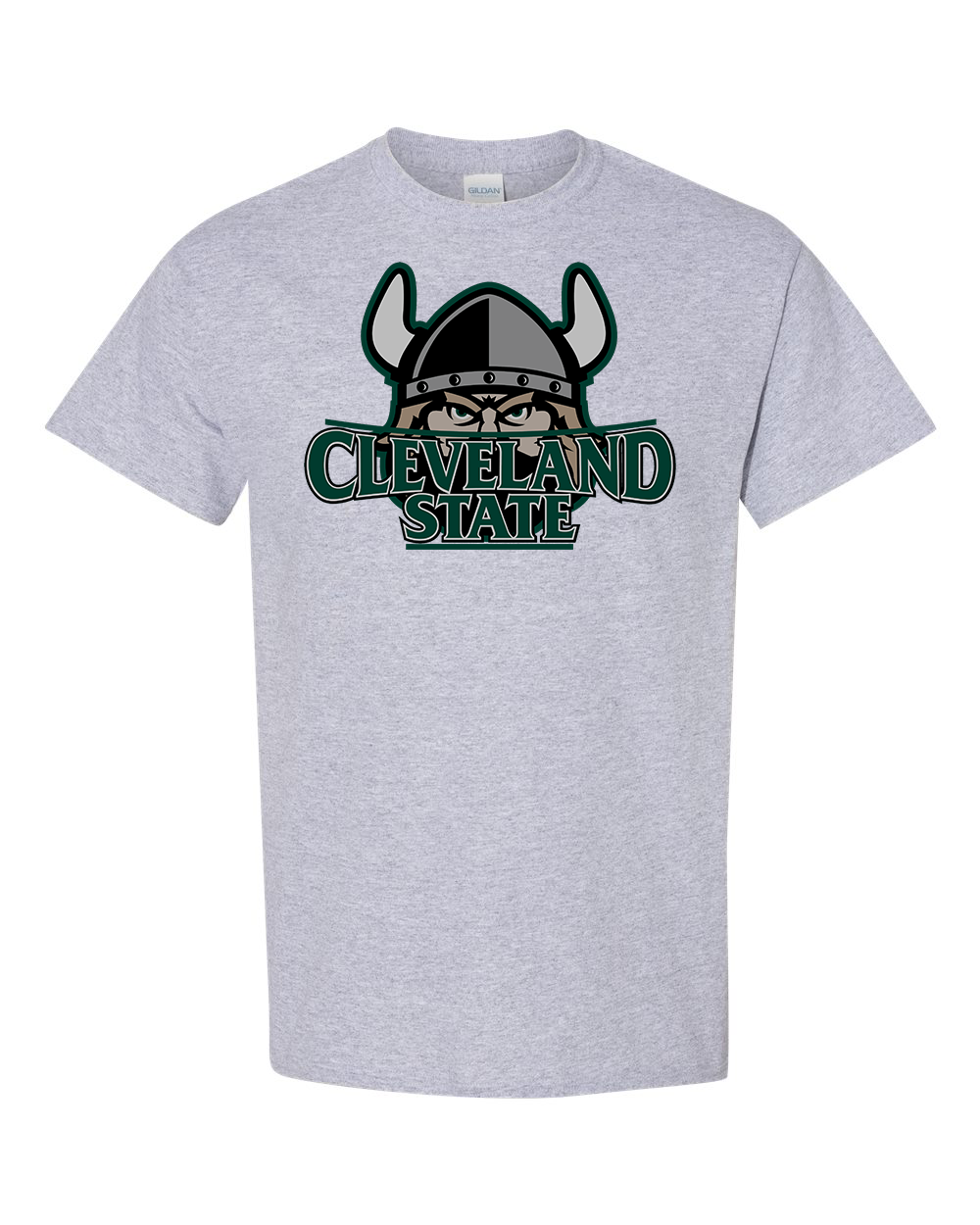 Men's Cleveland State Vikings Gildan Heavy Cotton T-Shirt