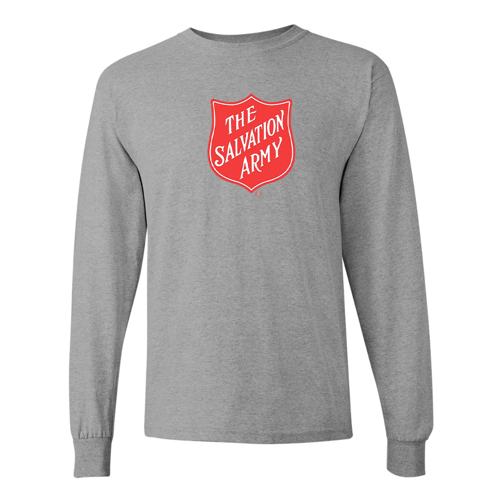 Men's The Salvation Army Gildan Heavy Cotton Long Sleeve T-Shirt