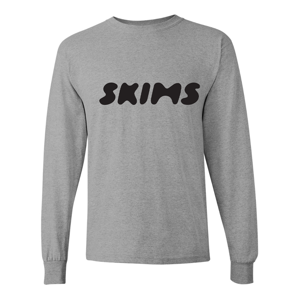 Men's Skims Gildan Heavy Cotton Long Sleeve T-Shirt