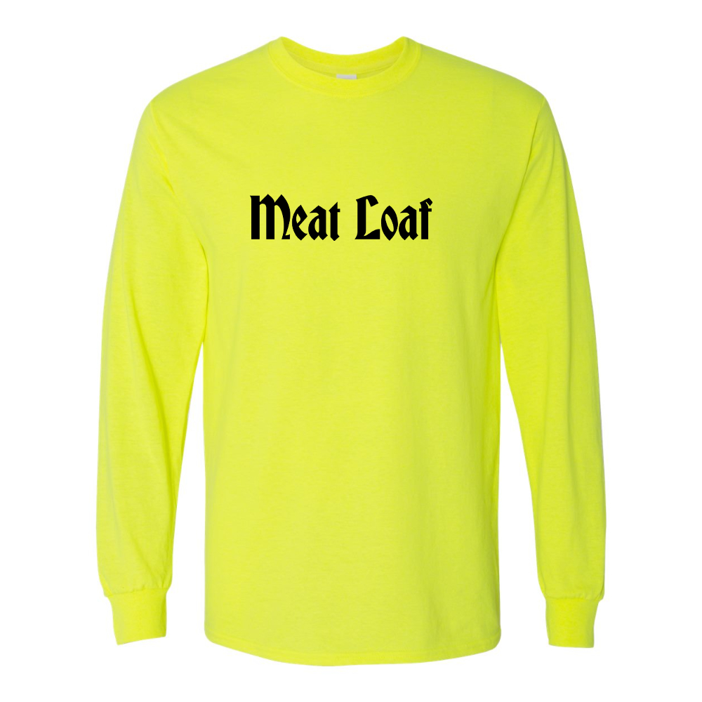 Men's Meat Loaf Gildan Heavy Cotton Long Sleeve T-Shirt
