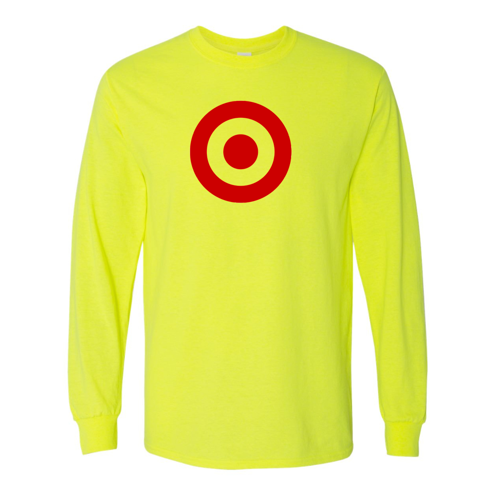 Men's Target Gildan Heavy Cotton Long Sleeve T-Shirt