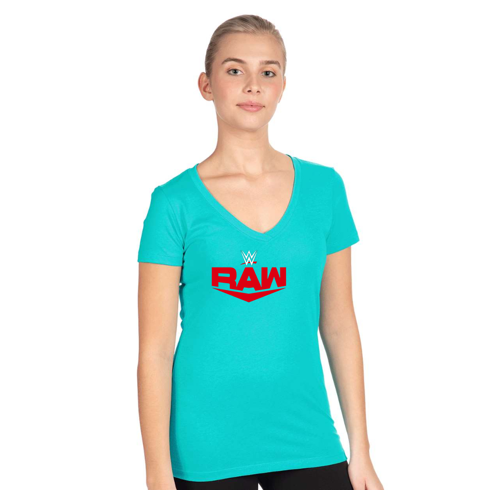 Women's WWE Raw Next Level V-Neck T-Shirt