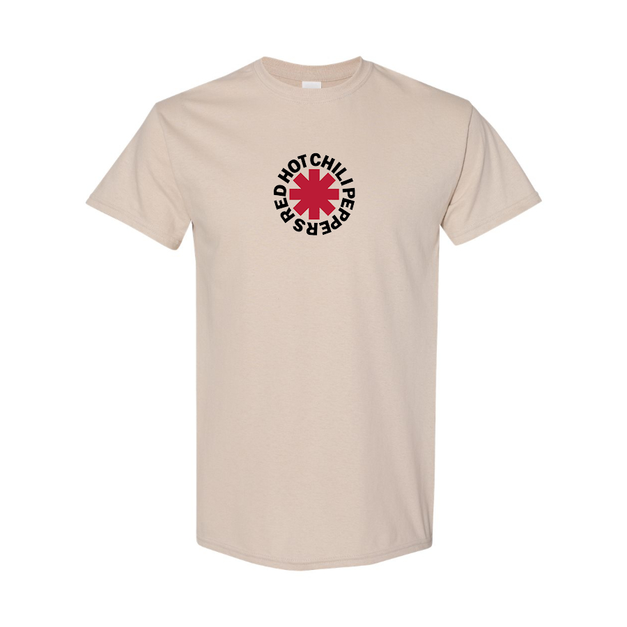 Men's Red Hot Chili Peppers Logo Cotton T-Shirt