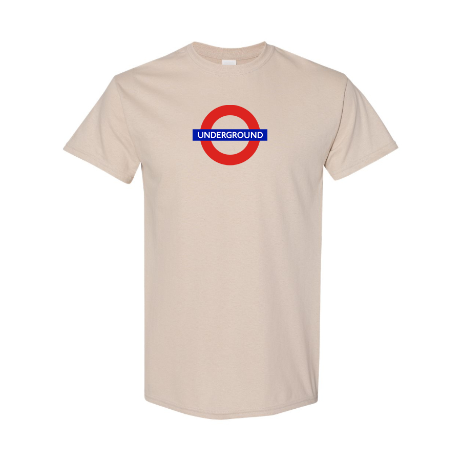 Men's London Tube Logo Cotton T-Shirt