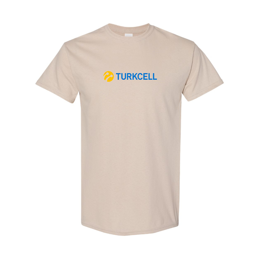 Men's TurkCell Logo Cotton T-Shirt